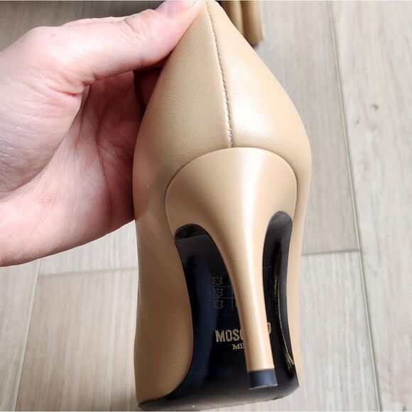 Moschino Patent Leather Block Heel Boot - Picture 3 of 14